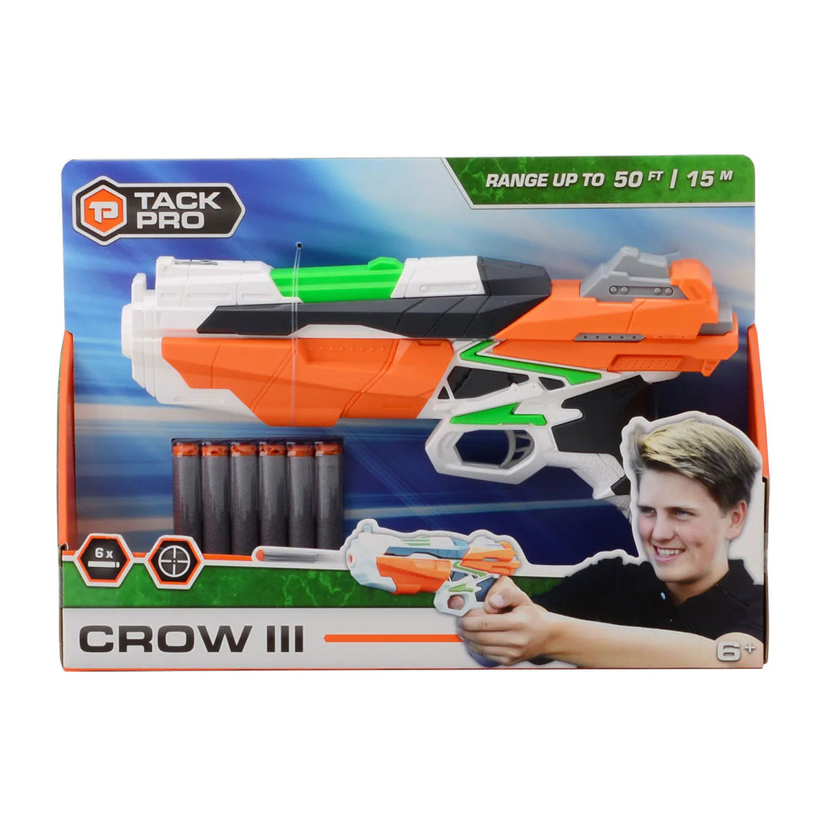 Tack Pro Tack Pro® Crow Iii With 6 Darts, 29 Cm – London Toys