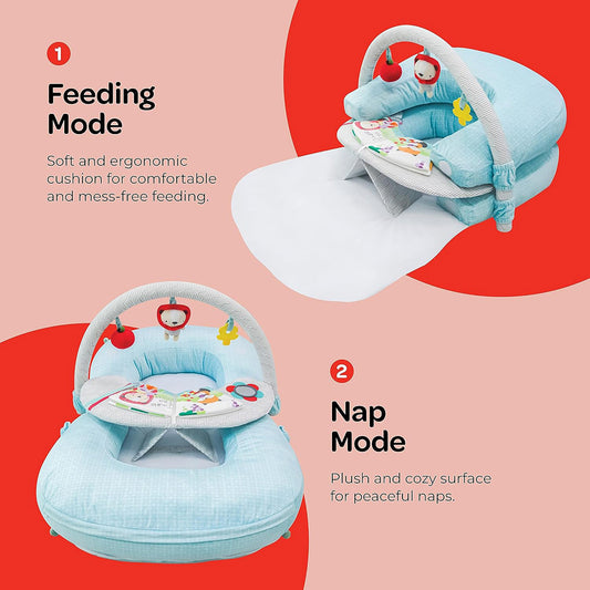 Moon Sit, Feed, Nap n Play (Blue)