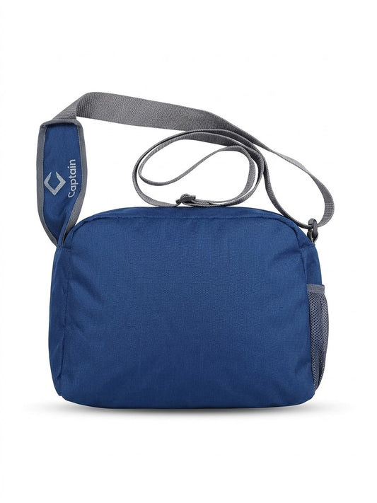 Captain Duffle Casual Side Bag Blue | Travel Gym Bag | Everyday Carry Shoulder Bag
