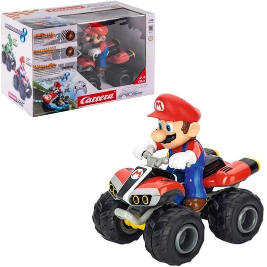 Carrera R/c - Quad Nintendo Mario Kart 8 - Mario 1:20