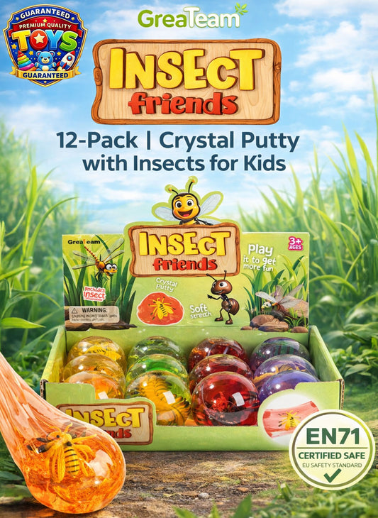 Greateam - INSECT FRIENDS-CRYSTAL PUTTY