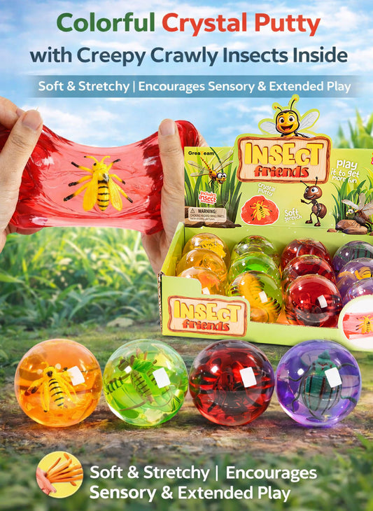 Greateam - INSECT FRIENDS-CRYSTAL PUTTY