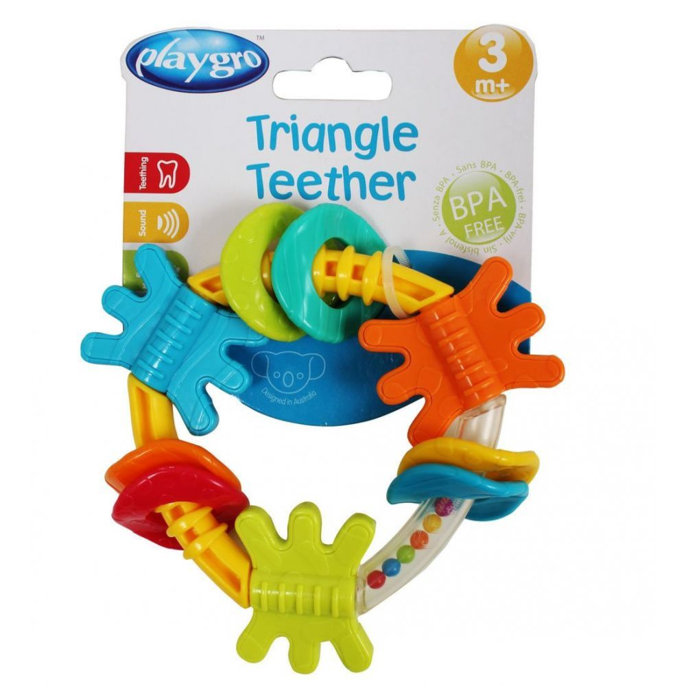 Playgro Monkey Rattle Playgro Triangle Rattle – London Toys