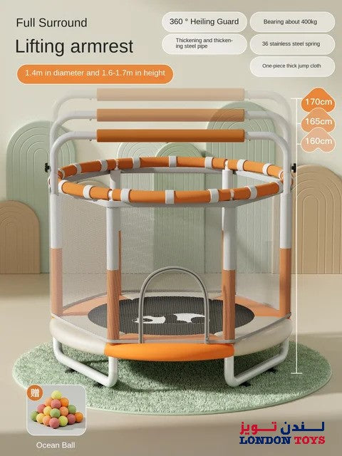 Durable Dolphin trampoline 1.2Mtr for children – buy kids toys online in Qatar