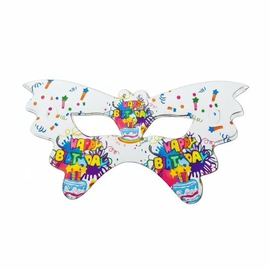 Party Paper Eye Mask (Happy Birthday)– 6PC Pack