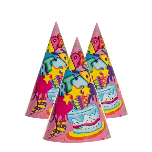 PARTY  PAPER  HAT 34cm 6.PC