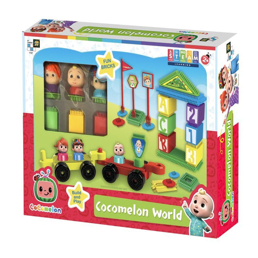 Cocomelon World Building Blocks Set
