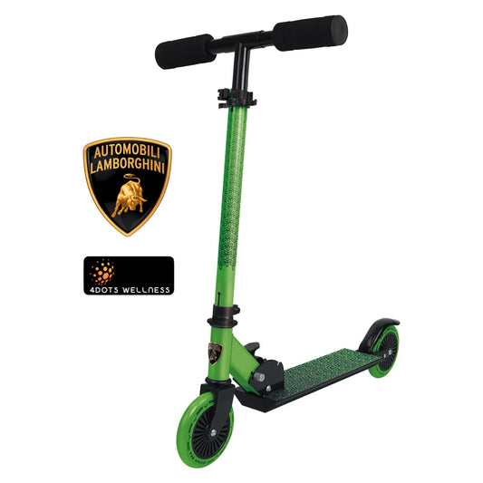 LAMBORGHINI 2-WHEEL FOLDABLE SCOOTER - GREEN