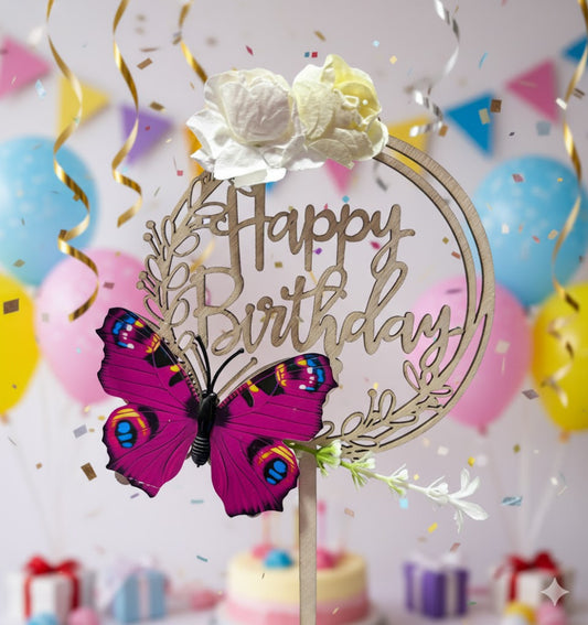 ITALO- Happy Birthday  Cake topper