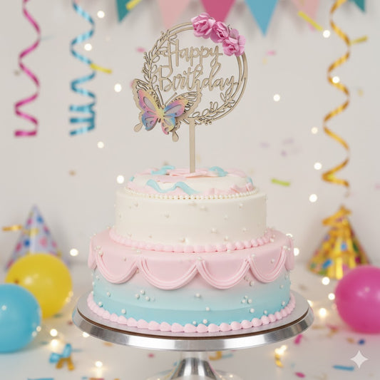 ITALO- Happy Birthday  Cake topper