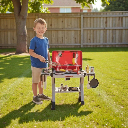 The Domestic Grill: Ultimate BBQ Playset (63-Piece)