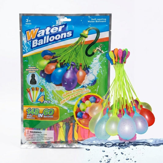 Happy Baby 148 Pcs Water Balloons in 60 Seconds