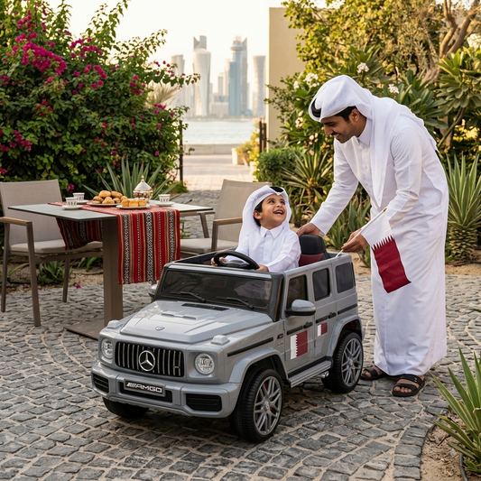 Licensed Mercedes-Benz G63 AMG 12V Electric Ride-On SUV | Silver
