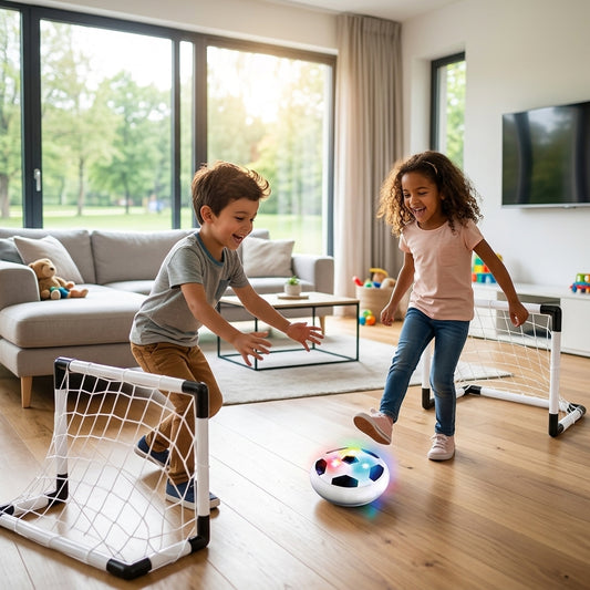 Air Soccer Goal Set