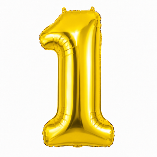 16" Foil Balloon Number "1"