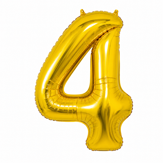 16" Foil Balloon Number "4"