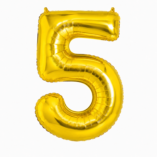 16" Foil Balloon Number "5"