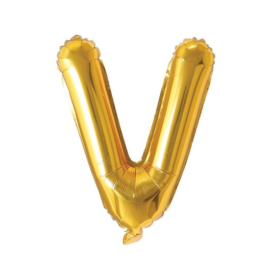 16" Foil Balloon Letter "V"