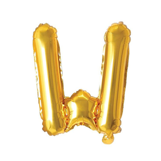 16" Foil Balloon Letter "W"