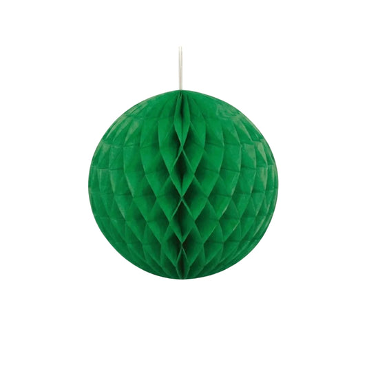 Paper Honeycomb Decoration 23cm – 1.Piece (Green)