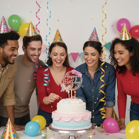 ITALO- Happy Birthday  Cake topper