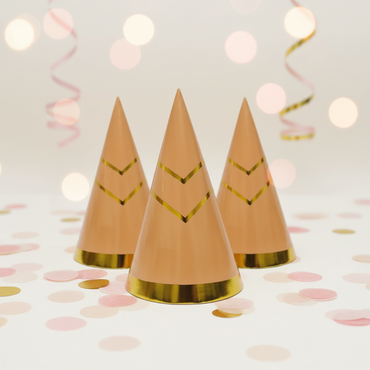 PARTY  PAPER  HAT 34cm 6.PC