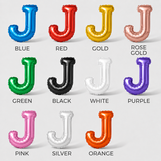 16" Foil Balloon Letter "J"