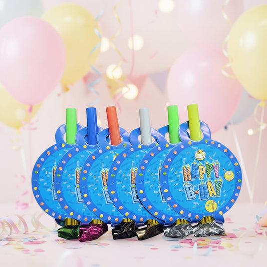 Happy Birthday Party Blow Out – 6 Piece Set
