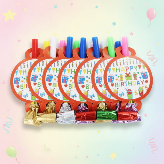 Happy Birthday Party Blow Out – 6 Piece Set