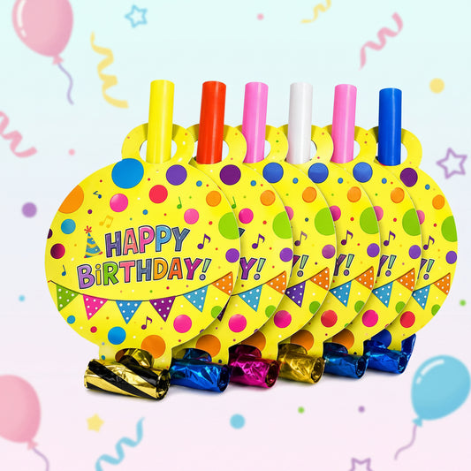 Happy Birthday Party Blow Out – 6 Piece Set