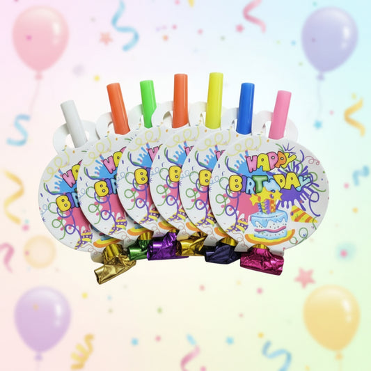 Happy Birthday Party Blow Out – 6 Piece Set