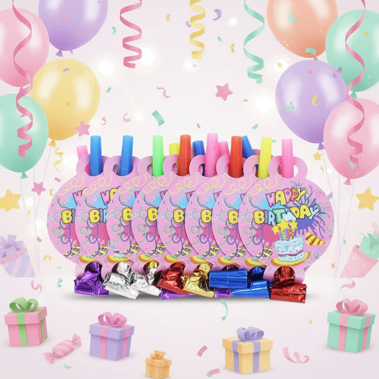 Happy Birthday Party Blow Out – 6 Piece Set