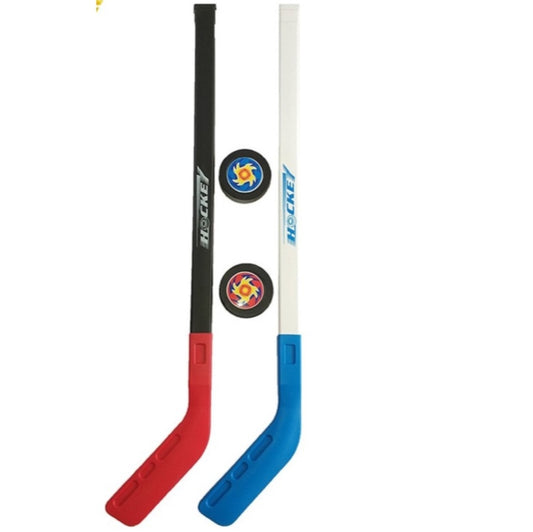Kids Hockey Stick Set with Pucks