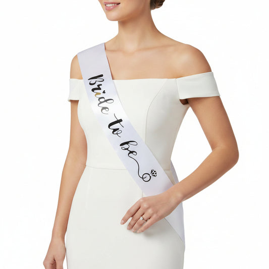 Bride To Be Sash-Perfect  for bride's special celebration!