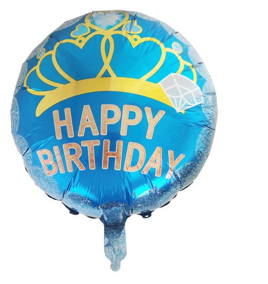 Happy Birthday Foil Balloon – 18 Inch (Helium Filled)