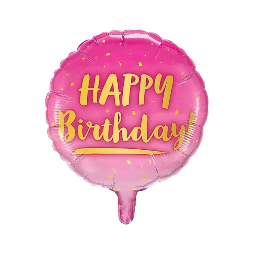 Happy Birthday Foil Balloon – 18 Inch (Helium Filled) – London Toys