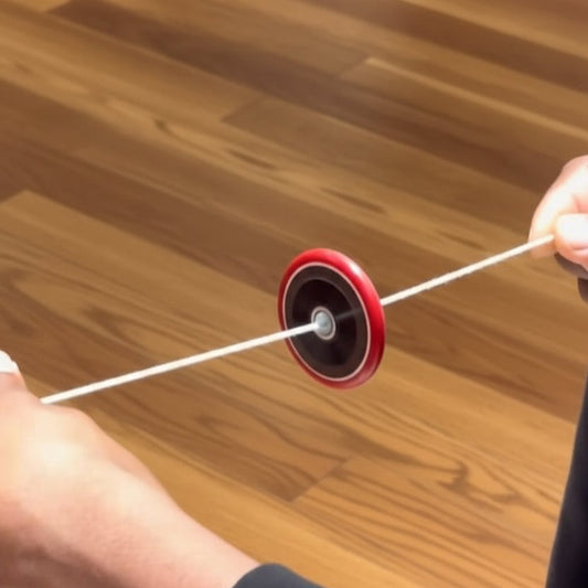 Wooden Whirling Button Spinner