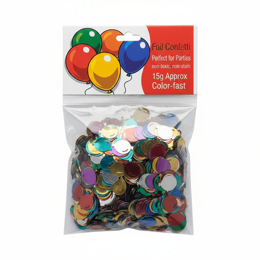 Metallic Foil Confetti (15g Pack)