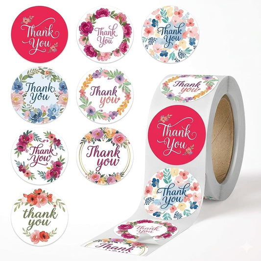 Thank you stikers Roll