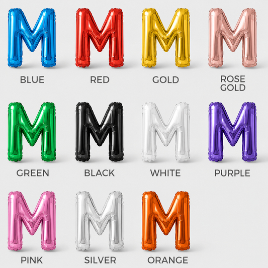 16" Foil Balloon Letter "M"