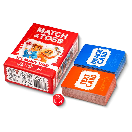 MATCH & TOSS FAMILY CARD GAME
