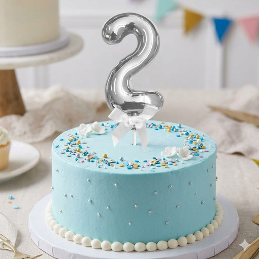 Cake topper Number - "2"