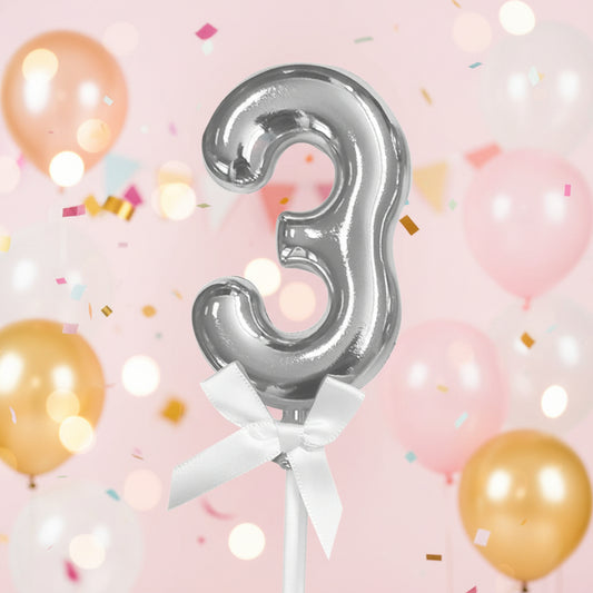Cake topper Number - "3"