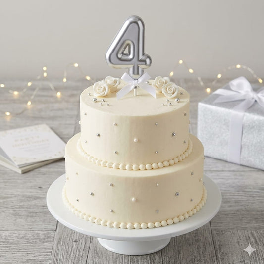 Cake topper Number -"4"