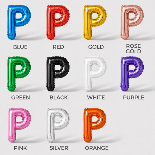 16" Foil Balloon Letter "P"