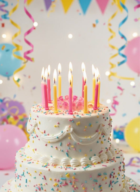 Happy birthday Candle (12 PCS)