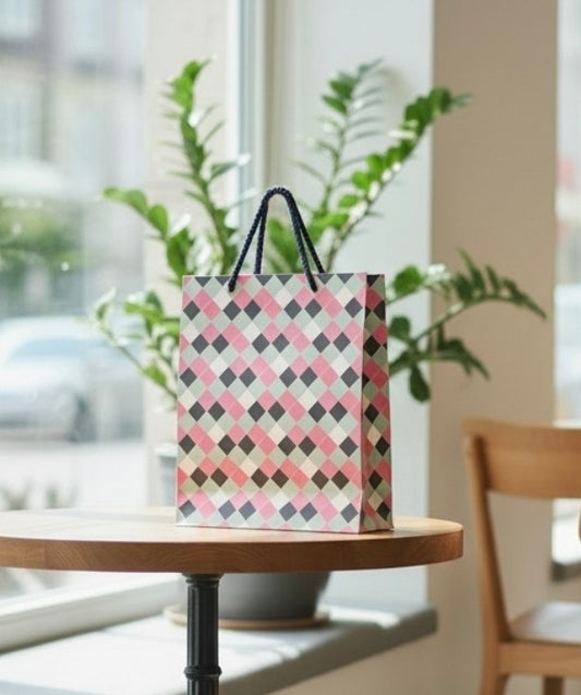 Paper Gift Bag   (Size- 26*32*10cm)