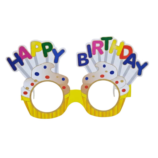 Party Paper Eye Glasses – 6PC Pck