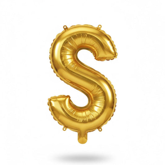 16" Foil Balloon Letter "S"