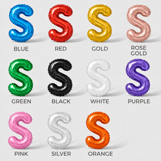 16" Foil Balloon Letter "S"